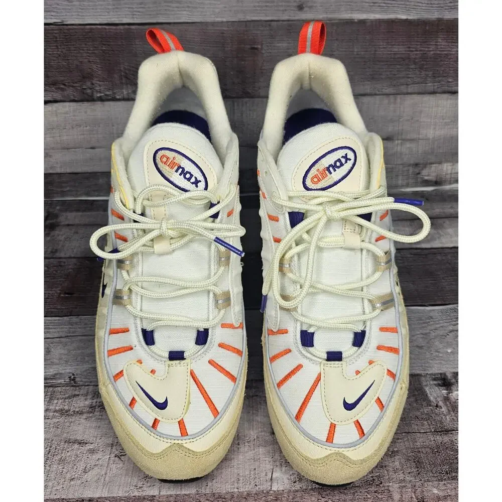 NIKE Air Max 98 Sail Purple 640744-108 Men's size 13 Sneaker Shoe Athletic GIFT - Picture 4 of 10